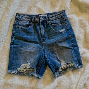 Vervet Distressed Jean Shorts